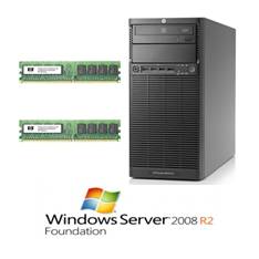 Kit Servidor  Hp Proliant Ml110 G7  Xeon E3-1220   Sistema Operativo Foundation   4gb De Ram Adicionales